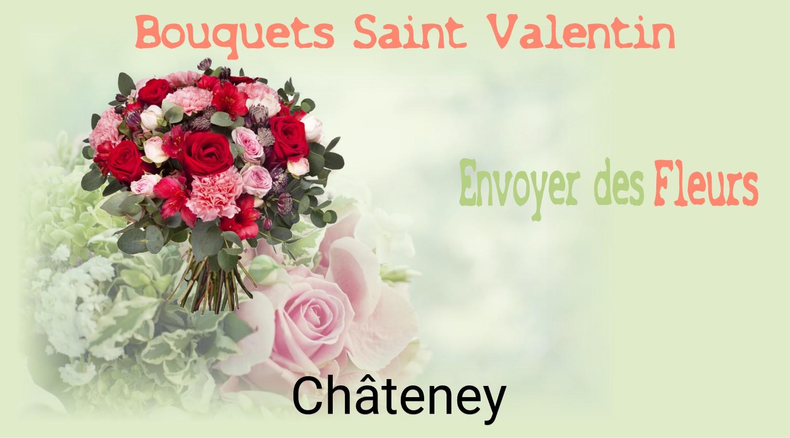 Roses de Saint-Valentin livrées à Châteney